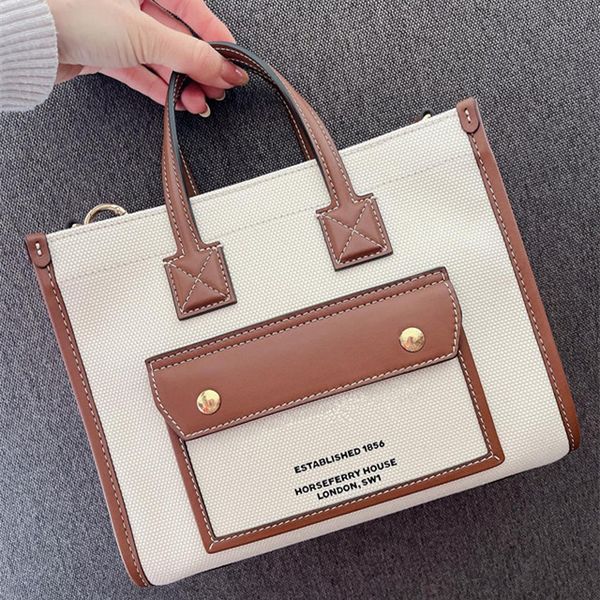 

travel burbrery woman nylon canvas shopping beach bag womens luxury tote handbag burbrerys wallet purse famous clutch designer shoulder cros