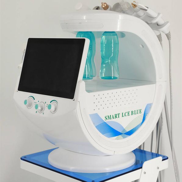 

beauty items skin anlyzer dermabrasion jet peeling facial diamond dermabrasion hydro facial cleaning machine smart ice blue