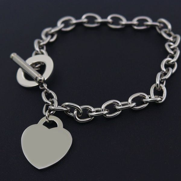 

valentine s day tiff love bracelets mens jewlery designer for women trendy tiktok hearts tag ot clasp pulsera womens gold plated luxury, Golden;silver