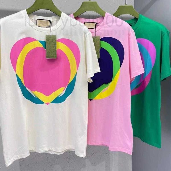 

women's t-shirt designer 22ss mens women shirt fashion rend men s casual shirts man clothing street loose sleeve girl clothes couple mo, White