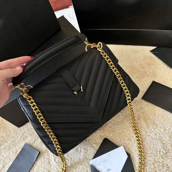 

shoulder bags luxury designer bags woman bag handbag women shoulder bags genuine leather original box messenger purse chain with card holder