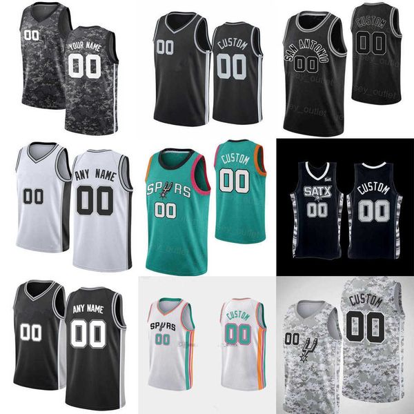 

men women youth san antonio''spurs''custom 10 jeremy sochan 41 gorgui dieng 35 romeo langford 14 blake wesley 22 malaki, Black;red