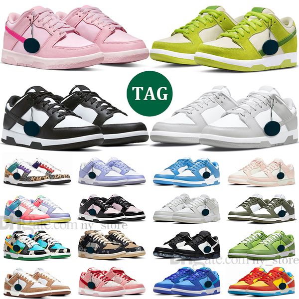 

2023 og womens triple pink shoes green apple mens panda white black grey fog unc strangelove shades of green syracuse rose whisper pn dust