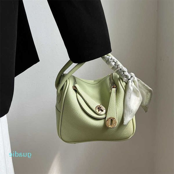 

luxury h ermes tote bags designer s handbag litchi lindi bag mini doctor fashionable hand held single shoulder messenger women medicine mqai