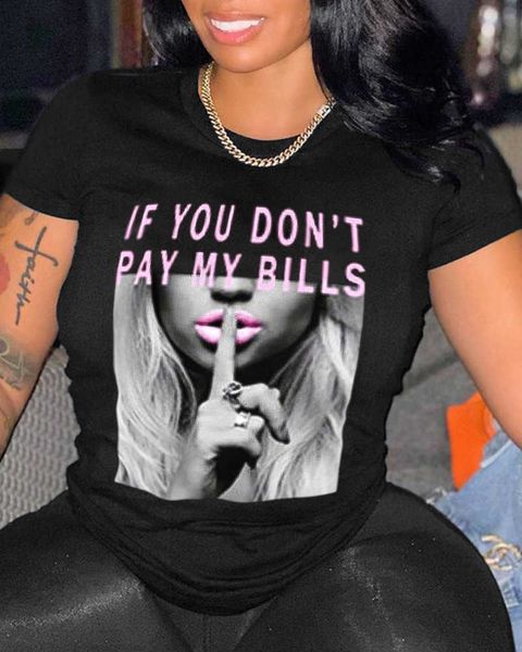

new style large size women's clothing love print t-shirt round neck women's printed black t-shirt a1200 printed round neck t-shi, White