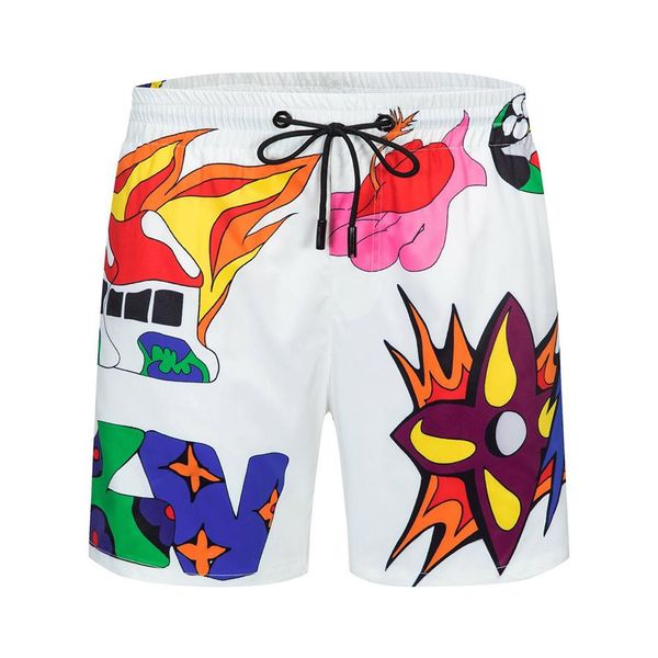 

2022 brand designer men's shorts summer fashion street wear quick drying swimsuit printed board beach pants m-3xl 33339269t, White;black