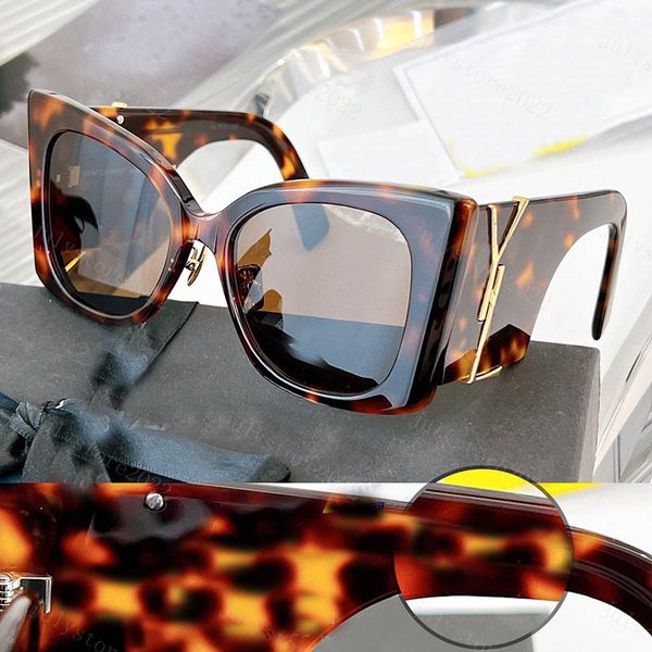 

luxury sunglasses uv400 lens designer sun glasses for womens mens goggle wide eyewear for women eyeglasses y frame vintage metal with box ac, White;black