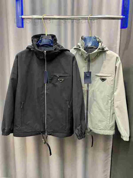 

men's jackets designer 2023 mens new casual jacket highquality comfortable material zipper hooded design luxury brand designer xwz9, Black;brown