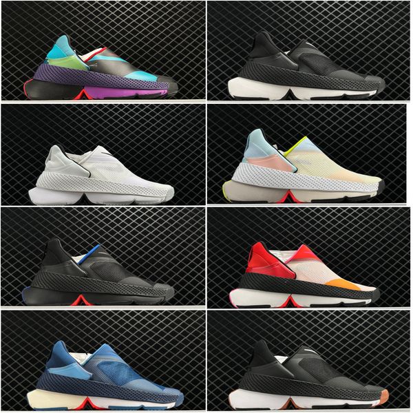 

new go flyease laceless sneakers mens women running shoes dynamic turquoise celestine blue black gum sunrise outdoor slip on trainer jogging