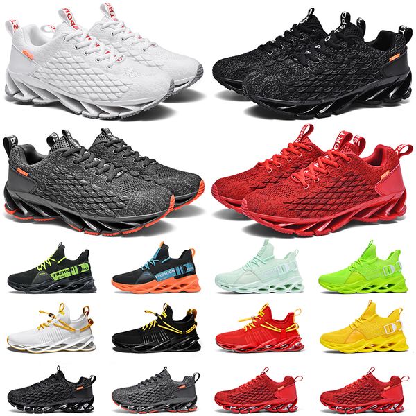 

men women running shoes womens mens trainers outdoor sports sneakers black yellow green