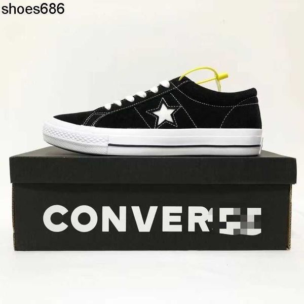 

classic one star new one star black suede 1970 canvas shoes low-lovers three-star standard board shoes