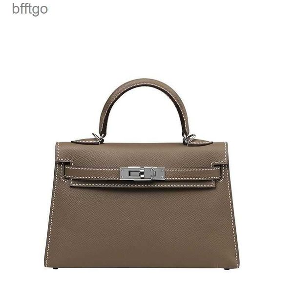 

herms designer kelys bags for women beautiful lady bag 2023 new fashion leather second generation mini s