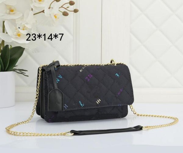 

designer bags handbag totes shoulder cross body women classic caviar square sheepskin chains bag 60 color