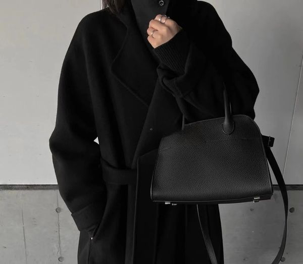 

evening bags the style margaux 10 lcu smooth leather litchi grain suede handbag single shoulder bag row oblique cross package 230302