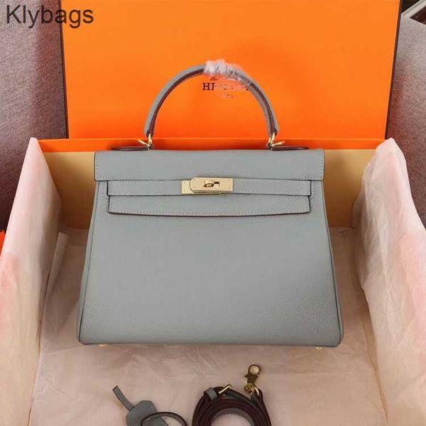 

single real lychee quality bags 7a kellis leather 2023 bag grain cowhide women's h designer shoulder handbag th32