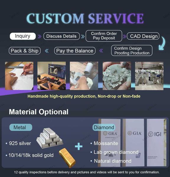 

handmade custom pass diamond tter vvs moissanite diamond inlay hip hop jewelry modification iced out luxury watch8rmr, Slivery;brown