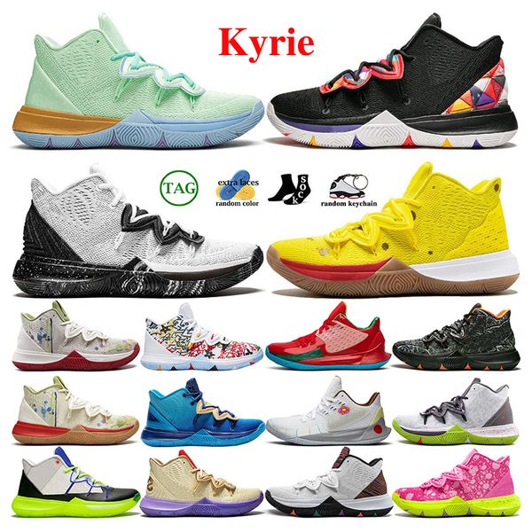 

2023 kyrie 7 basketball shoes one world people chip copa grind 5 4 mens kyries 7s irving 5s sponge sandy creator hendrix rayguns daybreak tr, Black
