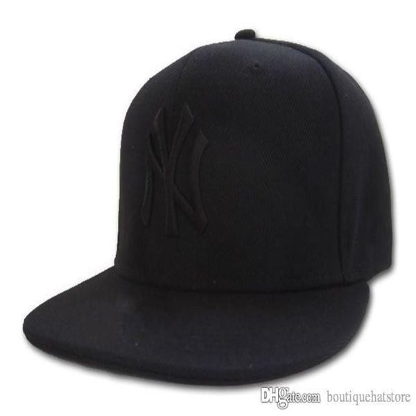 

popular hip hop men's ny012 sport team snapback caps flat visor hip hop design solid color ny baseball adjustable hats264n, Blue;gray