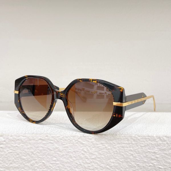 

F Letter Sunglasses fund For Men and Women Designers Summer 40083 Funk Style Anti-Ultraviolet Retro Eyewear Full Frame Random Box