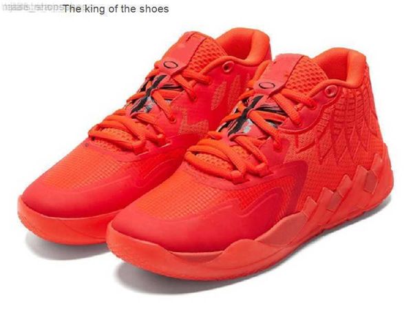 

2023mb.01basketball shoes casual sneakers queen city red sport black red grey fashion luxury designer trainner lamelo ball mb01 grade school