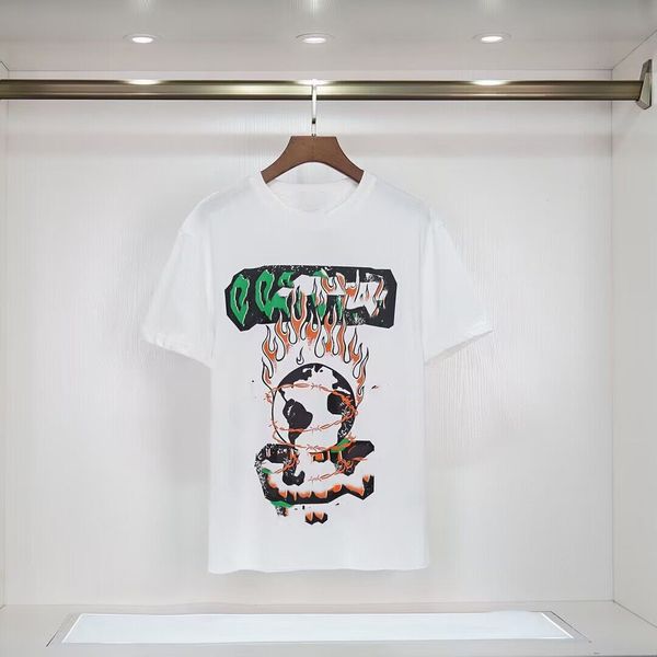 

2023 Summer Mens Designer T Shirt Casual Man Womens Tees With Letters Print Short Sleeves Top Sell Luxury Men Hip Hop clothes, White