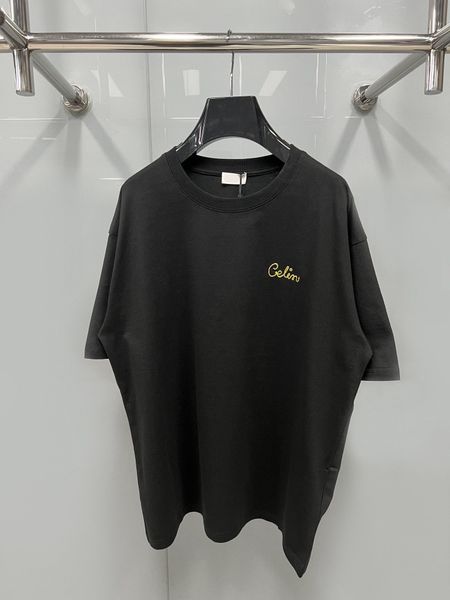

men's plus tees & polos round neck embroidered and printed polar style summer wear with street pure cotton wg12g, Black;brown