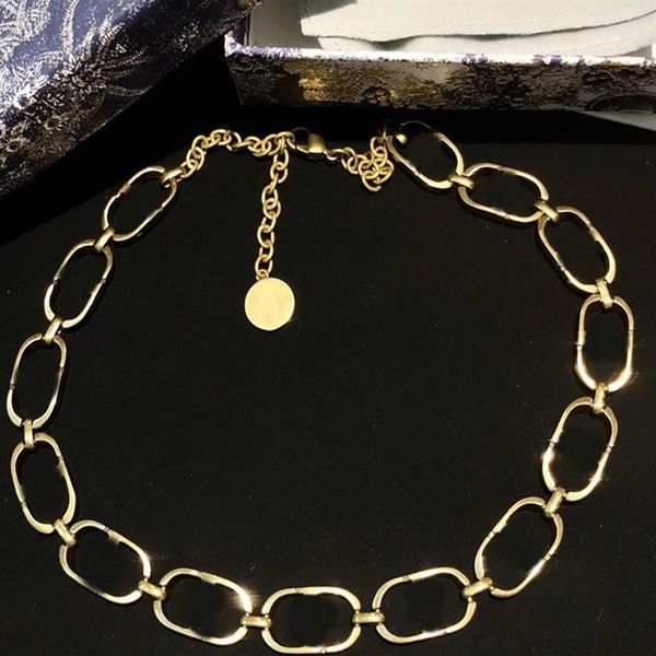 

letter necklace simple and fashionable style necklace for woman jewelry brass gold plated necklace supply256p, Silver