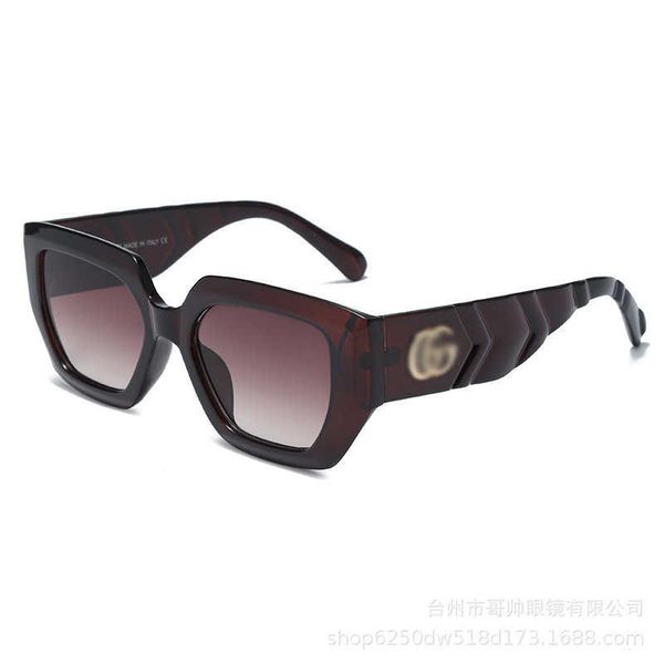 

new fashion men's tan advanced sense small frame sunscreen personalized sunglasses, White;black