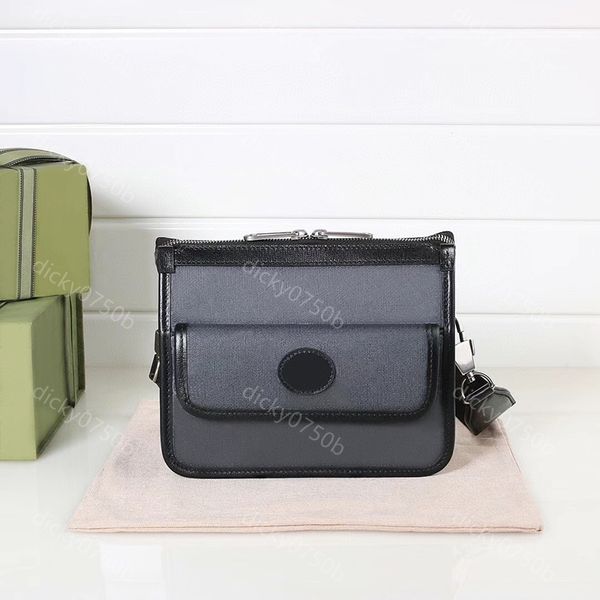 

luxury shoulder bags designer cross body messenger bags wallets casual canvas leather handbag make up bags classic vintage leather piping ba