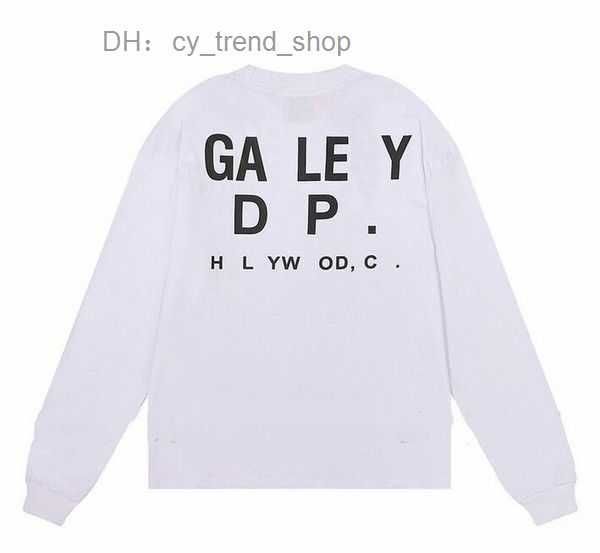 

men's hoodies sweatshirts hoodie designer depts gary painted used letters printed loose casual fashion men and women 198, Black