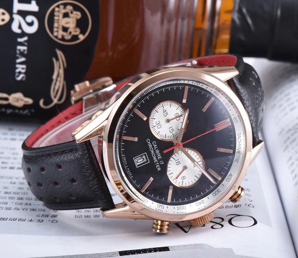 

abb_watches mens watch mechanical automatic watches modern business wristwatch round folding buckle watches sapphire stainless steel watch c, Slivery;brown