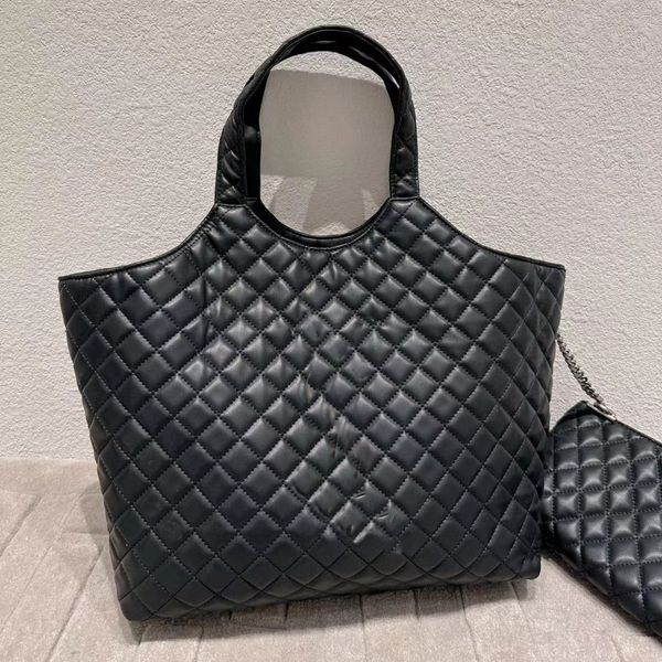 

icare maxi bag designer bag women tote bags attaches crossbody shopping beach handbag fashion famous large totes shoulders purse genuine lea