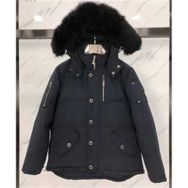 

mooses men's down parkas jackets winter mens outdoor coat jacket casual hooded coats outerwear man warm men puffer doudoune outwear bom, Black