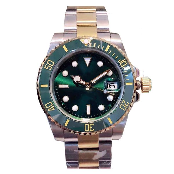 

watch mens watch automatic mechanical watches 40mm for men waterproof classic wristwatch sapphire face business wristwatches montre de luxe, Slivery;brown