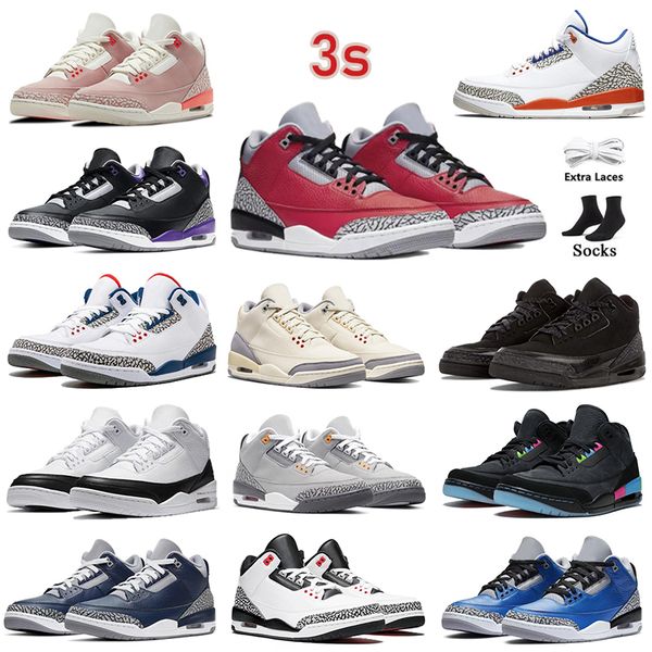 

mens jumpman 3 3s outdoors running shoes designer woman cardinal red fire red racer blue pine green winterized archaeo brown cool grey cemen