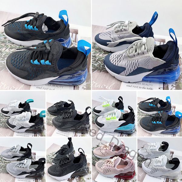 

27c kids athletic shoes children shoe wolf grey toddler sport sneakers for boy girl toddle chaussures pour enfant, Black