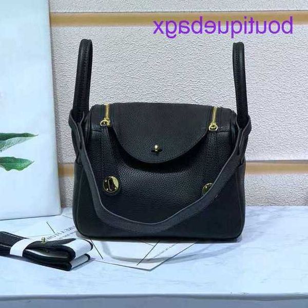 

designer lindi bags h classic versatile genuine leather 26cmtc cowhide handmade wax line one shoulder crossbody portable doctor sdf o61h
