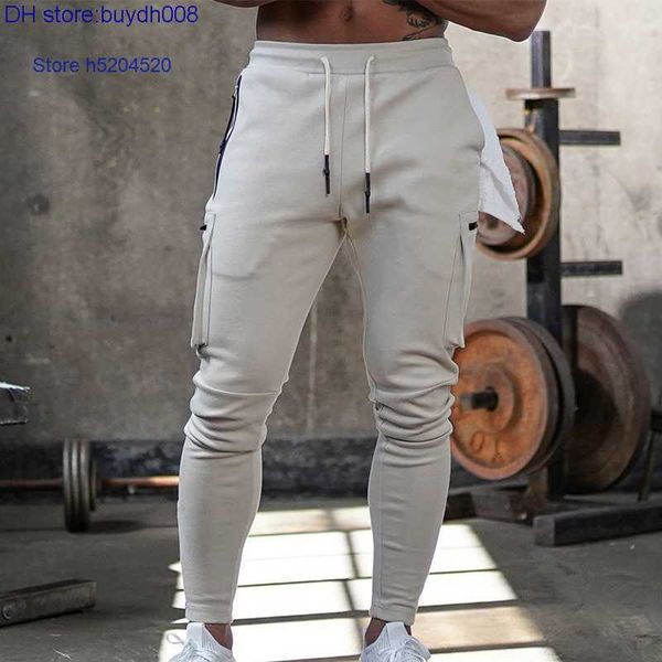 

km0w 2023 fashion sports brand asr' v men's pants casual long jogging loose breathable printing training clothes kgzb, Black