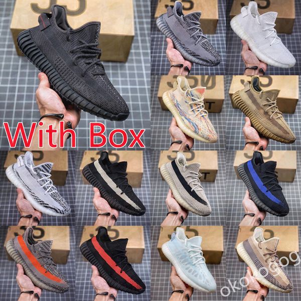 

2023 v2 static 3m reflective boosts''yezzies''350 running shoes beluga 2.0 sesame butter semi-frozen yellow cream white, Black