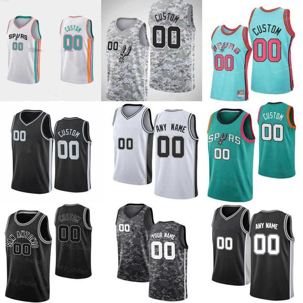 

men women youth san antonio''spurs''custom 10 jeremy sochan 41 gorgui dieng 35 romeo langford 14 blake wesley 22 malaki, Black;red