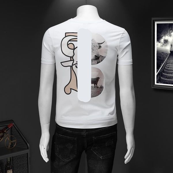 

2023 bu summer mens buru designer t shirt casual man womens tees with letters print short sleeves sell luxury men hip hop clothes, White;black