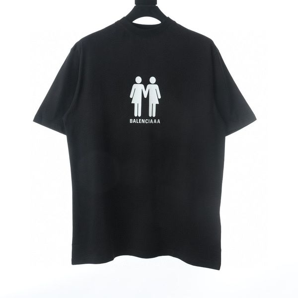 

tees men's plus polos round neck embroidered and printed polar style summer wear with street pure cotton wr22, Black;brown