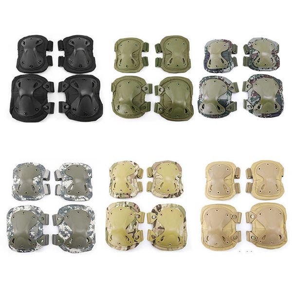 

elbow knee pads tactical knee pads elbow pads military airsoft paintball battle kneepads outdoor sports hunting working protective equipment, Black;gray