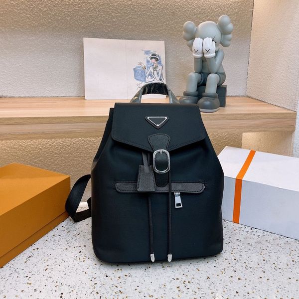 

designer backpack luxury brand outdoors double shoulder straps backpacks women wallet real leather bags lady plaid purses duffle luggage by