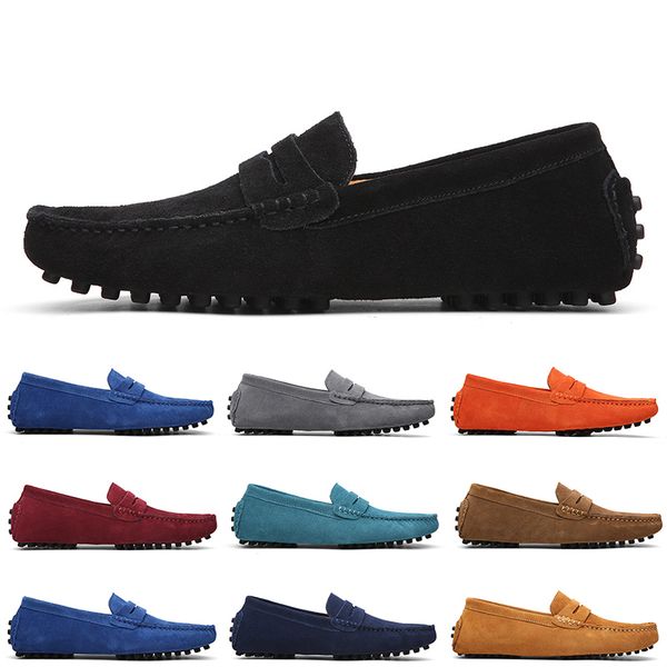 

men casual shoes triple black white no lacing populars breathable silver taupe dlive mahogany brown jogging walking low multi leather sneake