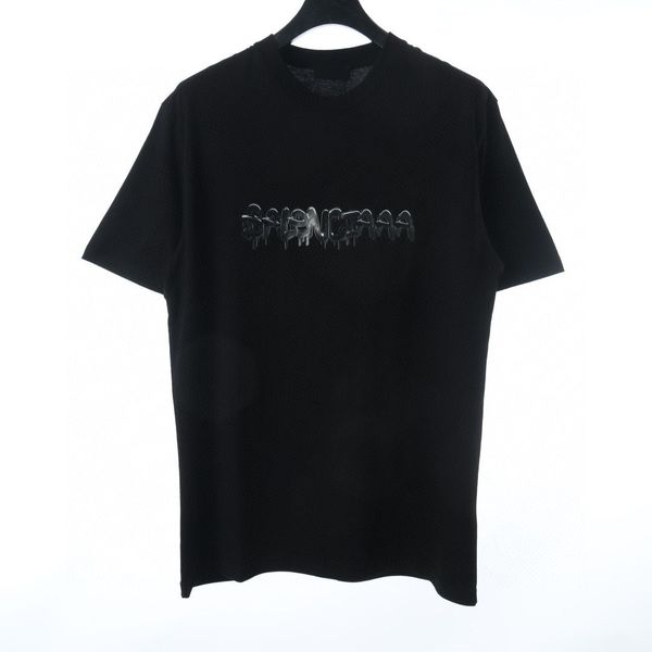 

men's plus tees & polos round neck embroidered and printed polar style summer wear with street pure cotton rwt, Black;brown