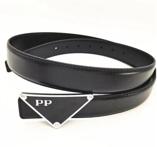 

fashion classic belts for men women designer belt chastity silver mens black smooth gold buckle leather width 3.6cm, Black;brown