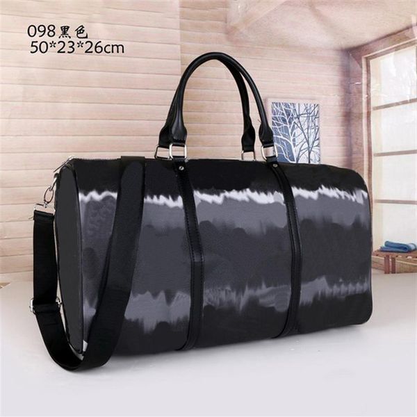 

2021 women's men's bags fashion men's and women's travel bag duffel bag leather luggage handbags large capacit222v