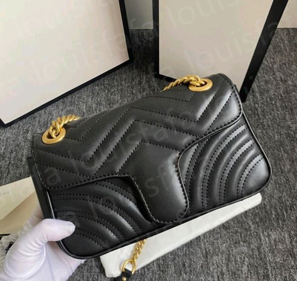 

designers bags women shoulder bag marmont crossbody bag messenger totes fashion metallic leather handbags classic cross body clutch ladies p