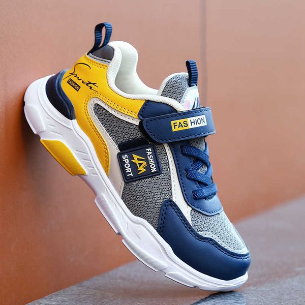 

athletic outdoor children shoes sport kids sneakers boys shoes running sneakers casual sneaker breathable children's fashion shoes 2022, Black